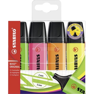Stabilo 70/4 Boss original 4 ks