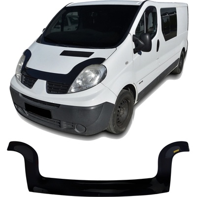Plastový kryt kapoty LONG - deflektor RENAULT Trafic, 2001-2014