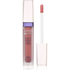 Claresa Care All Day Matte Mood Liquid Lipstick матиращо течно червило цвят 03 Calm 7ml