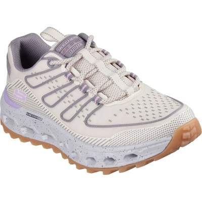 Skechers Дамски маратонки Skechers Glide-Step At Slip On Trainers Womens - Natural/Purple