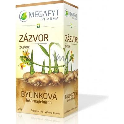 megafyt bylinková lékárna zázvor 20 x 1,5 g