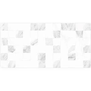 Keros ДЕКОР livorno cubik gris 25х50
