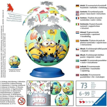 Ravensburger 3D Puzzleball Mimoni 2 72 ks
