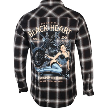 Black heart мъжка риза black heart - ava - ЧЕРНА - 14190