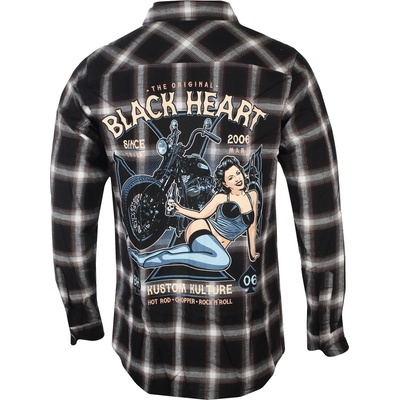 Black heart мъжка риза black heart - ava - ЧЕРНА - 14190