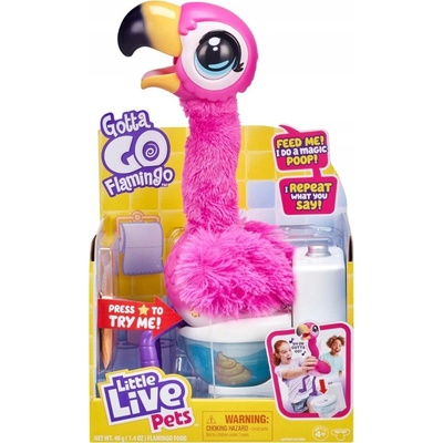 Cobi Little Live Pets Interaktivní plameňák (26222)