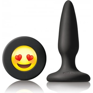 NS Novelties Mojis Plug #ILY Black