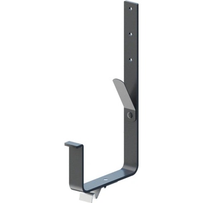 Satjam Kwadra Žľabový hák do návalky hranatý 0,6 mm RAL 7016 antracit