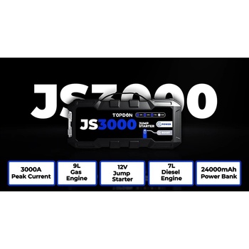 Topdon Car Jump Starter JumpSurge 3000