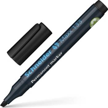 Schneider Маркер перманентен Schneider Maxx 133, скосен връх, Черен