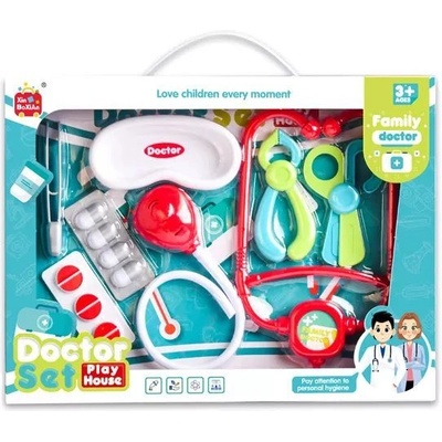 Man Yuk Toys Медицински комплект в кутия - 7 части (1208a-2)