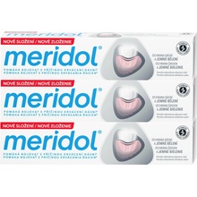 MERIDOL Gum Protection & Gentle White na ochranu ďasien a jemné bielenie 3 × 75 ml