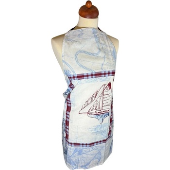 Home Elements Kuchyňská zástěra 60*80cm Plachetnice