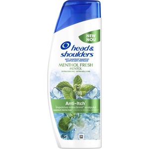 Head & Shoulders Шампоан против пърхот Menthol Fresh, 250 ml