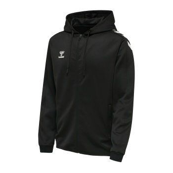 Hummel Суитшърт с качулка Hummel CORE XK POLY ZIP HOOD SWEAT 211484-2001 Размер M