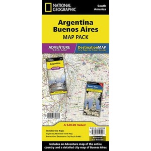 Argentina, Buenos Aires, Map Pack Bundle (ISBN: 9781597756075)