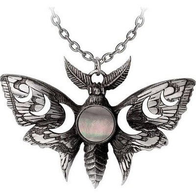 Alchemy Gothic Přívěsek Lunar Moth P974