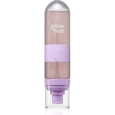 Glow Hub Purify & Brighten озаряващ почистващ гел 120ml