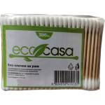  Ecocasa клечки за уши, Еко, 300 броя