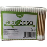  Ecocasa клечки за уши, Еко, 300 броя
