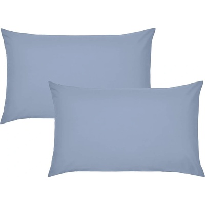 Catherine Lansfield Перкалови калъфки за възглавници 2 бр. 50x75 cm Easy Iron Percale - Catherine Lansfield (BD/18277/W/HPC2/LBL)