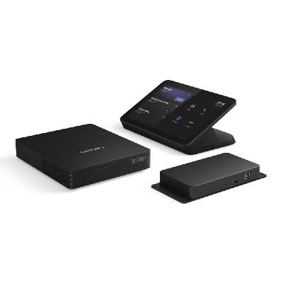 Конферентна система Lenovo ThinkSmart Core G2 за Microsoft Team Rooms, сензорна конзола, изчислителна система, Microsoft Teams Rooms сертифицирана (12WE000BBL)