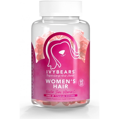 Ivy Bears vlasové vitamíny pro ženy 60 ks