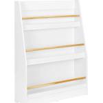 Ginger Home Детска етажерка за книги и играчки Ginger Home - Бяла (TF6142-W) - baby