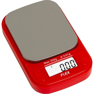 On Balance Везна FL-200-RD FLEX ON BALANCE 200g x 0.01g - Червена