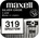 Maxell Бутонна батерия сребърна maxell sr527 sw 1.55v /319/ 1.55v (ml-bs-sr527-sw)
