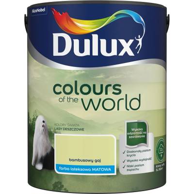 Dulux 5l matná latexová barva Barva Exotic Curry
