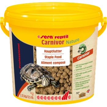 sera reptil Professional Carnivor Nature за месоядни влечуги 3.8l, 1.12kg