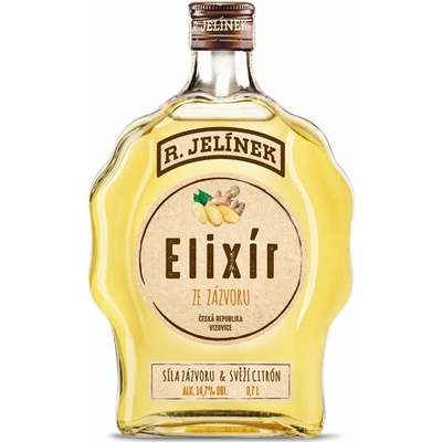 R. Jelínek Elixír ze Zázvoru 14,7% 0,7 l (čistá fľaša)