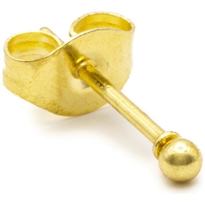 BRUNOshop.cz Náušnice KULIČKA gold 0,2 cm S4420