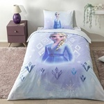 TAC Двулицев спален комплект за момиче Frozen Diamond 100% памук