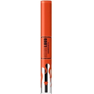 NYX Professional Makeup Shine Loud vysoce lesklá dvoukroková rtěnka 32 Habanero Hottie 3,4 ml