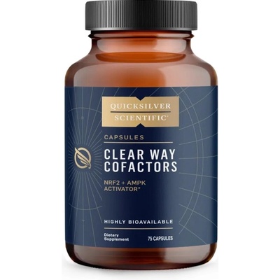 Quicksilver Scientific Clear Way Cofactors® | NRF2 + AMPK Activator® [75 капсули]