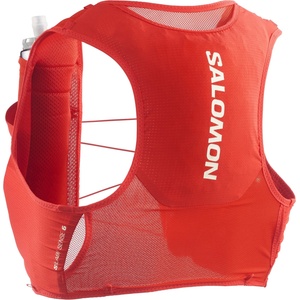 Salomon Раница за трейл бягане Salomon S/Lab Sense 6 Set Trail running backpack - Fiery Red / Black - размер XXS (504-1164-0211)