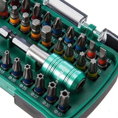 HiKOKI - Hitachi Накрайник бит комплект с магнитен държач 32 бр. , HiKOKI (Hitachi) (750363)