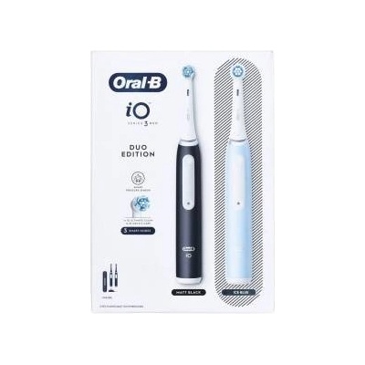 Oral-B iO 3 Matt Black/Ice Blue black/blue set