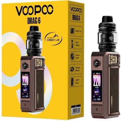 VooPoo Drag 6 Kit 4400 mAh Brown