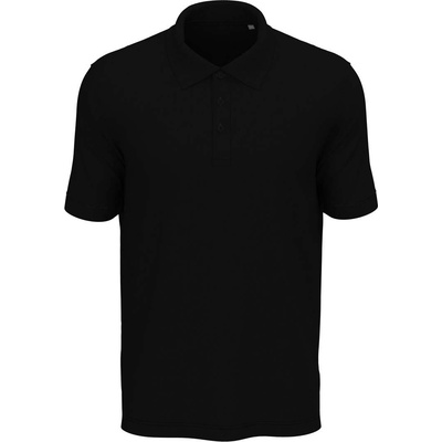 Stedman lux polo st9060 / Мъжка поло риза - черна m (st9060blom)