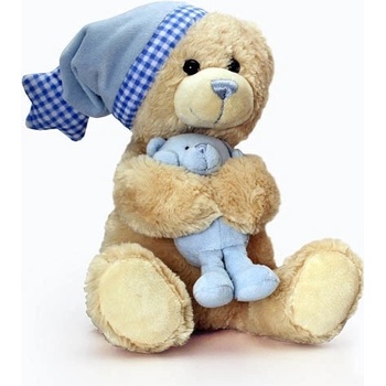 Keel Toys hudební medvídek Cuddle Teddy modrá
