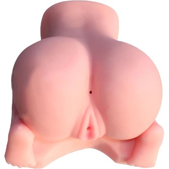 Image 1 of Sensual Вибро вагина и анус Кибер Кожа "doggie debbie" 17 см