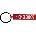 Nickelback White Logo Red Ключодържател (NKBKEY05)