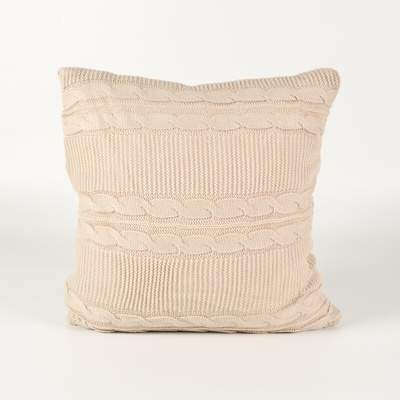 Takoy Pletená 45 x 45 vzor 1 béžová-HT-00382 45 x 45 cm