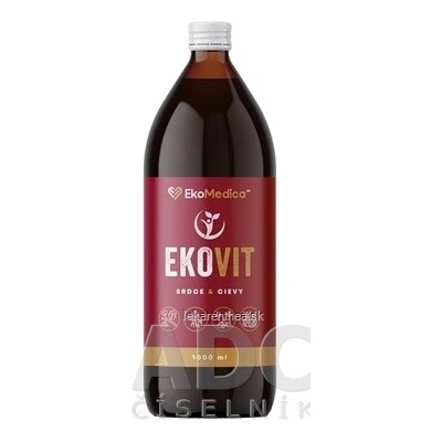 EkoMedica SK EKOVIT Srdce a cievy nápoj 1000 ml