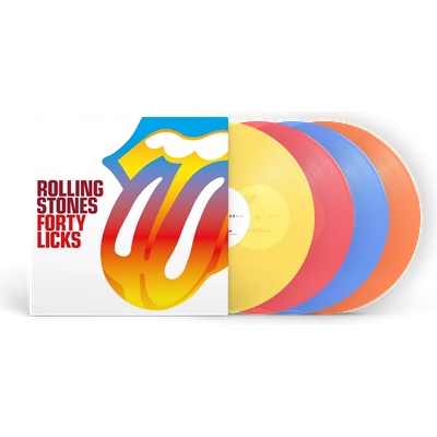 Universal Rolling Stones: Forty Licks (Coloured Vinyl) - 4Vinyl (LP) (093248)