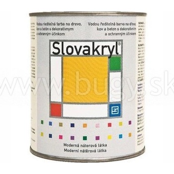 Slovakryl podkladová a vrchná farba 0610 béžová 0,75kg
