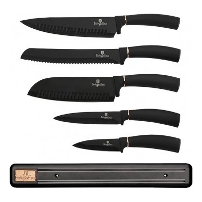 Berlingerhaus BH 2535 s magnetickým držákem 6 ks Black Rose Collection